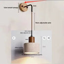 Helnys Knob Switch Wall Sconce 4W LED Light for Bedroom Living Room