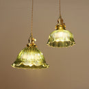 Helnys Nordic Glass LED Pendant Lamp with Copper Socket for Home Decor