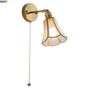 Helnys Clear Glass LED Wall Sconce Nordic Stair Lamp Modern Living Room Interior