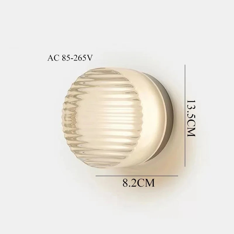 Helnys Nordic Moon LED Wall Light for Home Indoor Decor