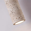 Helnys Adjustable LED Wall Lamp Pull Chain Switch Wood Nordic Modern Yellow Travertine