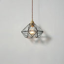 Helnys Nordic Glass Pendant Chandelier - Modern LED Hanging Lamp for Living Room & Bedroom