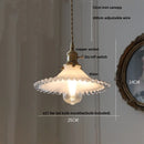 Nordic Flower Glass Pendant Lights by Helnys - Adjustable 2m Wire Length