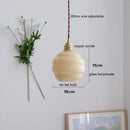 Helnys Nordic Modern Ash Walnut Wood Copper LED Pendant Lights for Home Indoor Decor