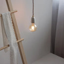 Helnys Ceramic LED Pendant Lamp Industrial Loft Vintage Hanging Light