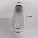 Helnys White Frosted Acrylic E27 Lamp Shade Replacement - Outdoor Lawn Post Lighting