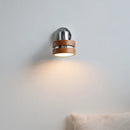 Helnys Iron Wood LED Wall Light with Pull Chain Switch