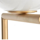 Helnys Nordic Ball Light Gold Floor Lamp for Home Living Room and Bedroom