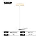 Helnys Modern Fabric Floor Lamp for Home Decor