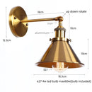 Helnys Industrial LED Wall Lamps for Home Decor and Ambient Lighting