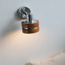 Helnys Iron Wood LED Wall Light with Pull Chain Switch