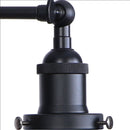 Helnys Industrial Iron LED Wall Lights with Pull Chain Switch