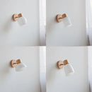 Helnys Glass Wall Lamp Sconce Bedroom Bathroom Light