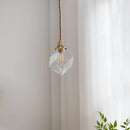 Helnys Ice Cube Glass LED Pendant Lights - Modern Hanging Lamp Chandelier