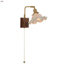 Helnys LED Wall Lights Wood Walnut Brass Rotatable Sconce Nordic Modern Stair Light