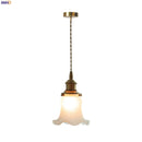 Helnys Copper Socket LED Pendant Lamp with Clear Glass Lampshade