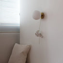 Helnys Nordic LED Wall Lamp Kids Room Living Room Decor Stair Light Fixture