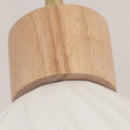 Helnys Nordic LED Wall Sconce Wood Base Modern Vanity Light