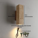 Helnys Yellow Travertine LED Wall Lamp for Living Room, Stair, Bathroom