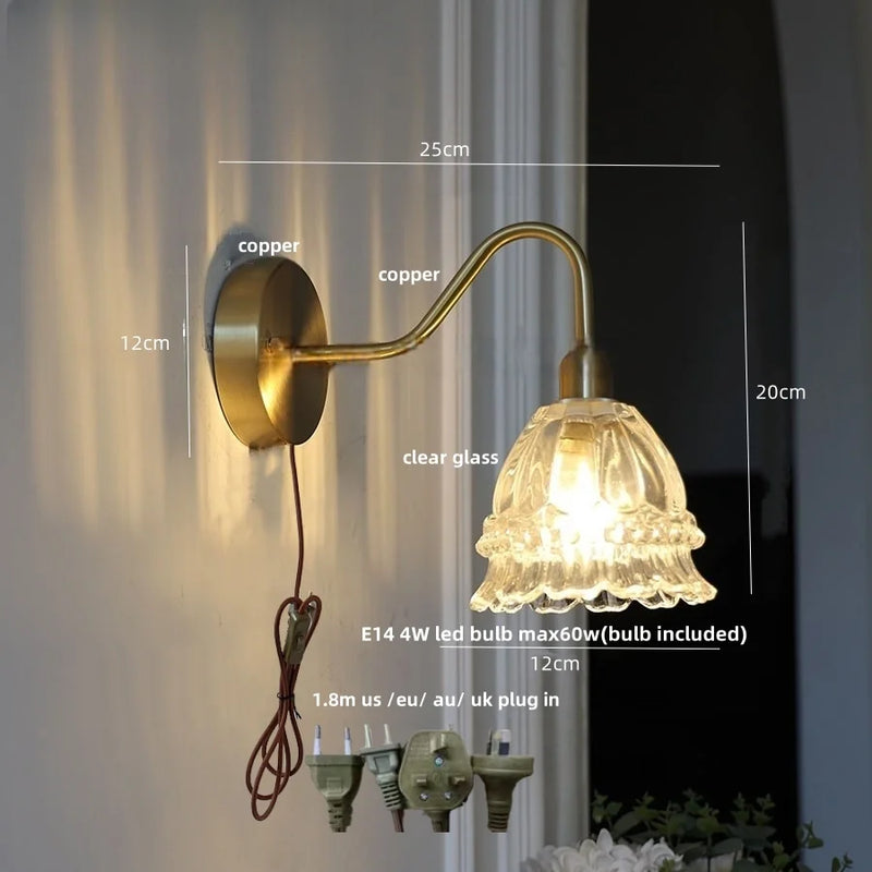 Helnys Pink Jellyfish Class LED Wall Lamp - Nordic Modern Design