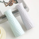 Helnys Nordic Ceramic-Style Flower Vase for Home Decor and Wedding Centerpieces