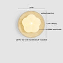 Helnys Yellow Stone LED Wall Sconce Modern Nordic Bathroom Light