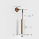 Helnys Yellow Stone LED Wall Light Sconce Modern Nordic Bedside Lamp