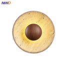 Helnys Round Stone LED Wall Sconce Nordic Modern Stair Light Fixture