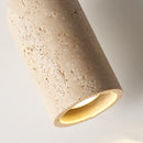 Helnys Yellow Stone LED Pendant Light, Japanese Style Hanging Lights