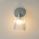 Helnys Clear Glass LED Wall Lamp for Dining Room, Aisle, Bar - Up Down Rotate