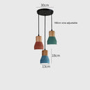 Nordic LED Pendant Lamp by Helnys - Modern Cement Hanging Light