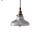 Helnys Glass Copper LED Pendant Lights Adjustable Nordic Modern Hanging Lamp