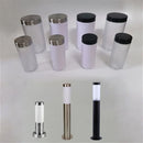 Helnys White Frosted Acrylic E27 Lamp Shade Replacement - Outdoor Lawn Post Lighting