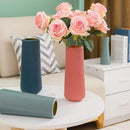 Helnys Origami Plastic Vase Set for Modern Home Decor and Flower Arrangements