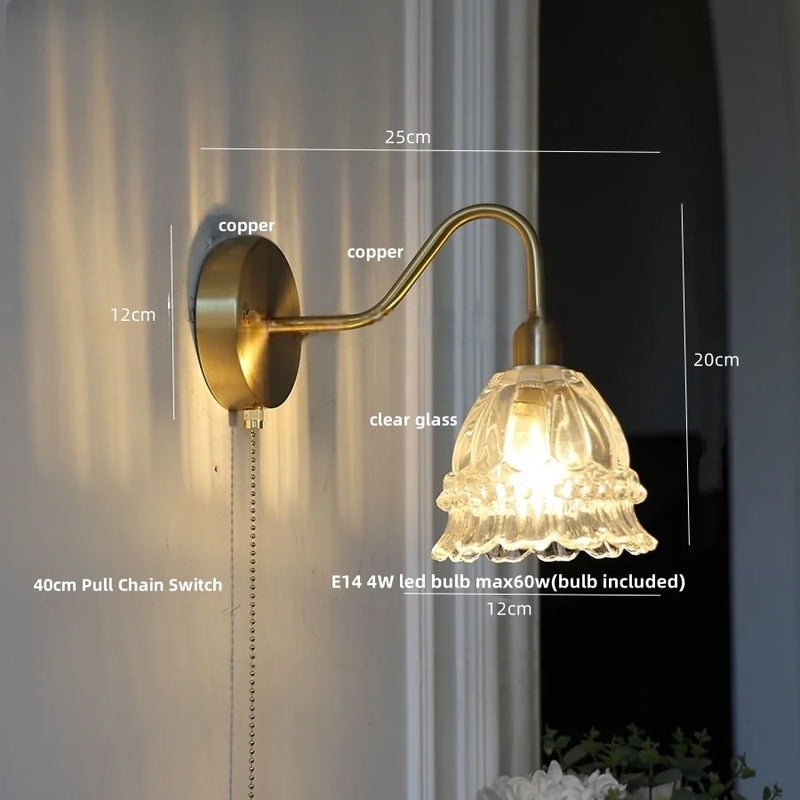 Helnys Pink Jellyfish Class LED Wall Lamp - Nordic Modern Design