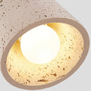 Helnys Yellow Travertine LED Pendant Light - Nordic Modern Hang Lamp