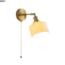 Helnys Nordic LED Wall Light Ceramic Bedroom Stair Lamp