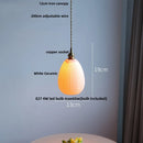 Helnys Ceramic LED Pendant Light with Adjustable Wire - Nordic Modern Design