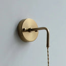 Helnys Moon ABS LED Wall Light Fixture Adjustable Nordic Modern Bedside Lamp