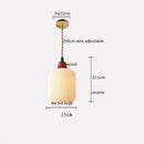 Helnys Nordic LED Pendant Lights Ceramic Hanging Lamp for Home Indoor Decor