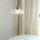 Helnys Modern Nordic Clear Glass LED Pendant Lights Kitchen Island Coffee Decor