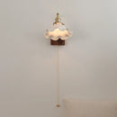 Helnys LED Wall Lights Wood Walnut Brass Rotatable Sconce Nordic Modern Stair Light