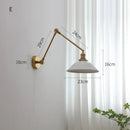 Helnys Ceramic LED Wall Sconce Pull Chain Switch Up Down Light