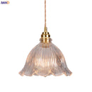 Helnys LED Glass Pendant Light Fixture for Modern Home Decor & Restaurant