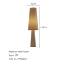 Helnys Cream Fabric LED Floor Lamp for Home Decor and Living Room