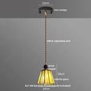 Helnys Tiffany Glass LED Pendant Lamp for Kitchen Dining Room Nordic Modern Home Lighting