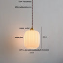 Helnys Glass LED Pendant Lamp - Modern Nordic Dining Room Light Fixture
