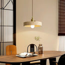 Helnys Yellow Stone Copper Socket LED Pendant Lights for Living Room Study Café