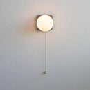 Helnys LED Walnut Wood Wall Lamp for Home and Living Room