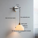 Helnys Ceramic LED Wall Lamp Modern Nordic Style Adjustable Home Decor